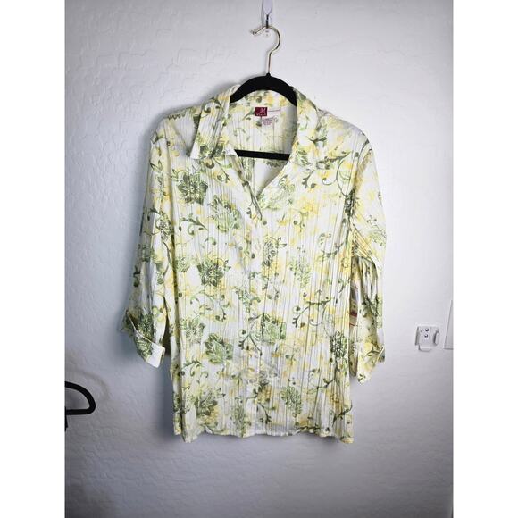 JM Women Collection Tops - JM Women Collection NWT size 18w Lemoncello